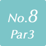 8番ホール (Par 3)